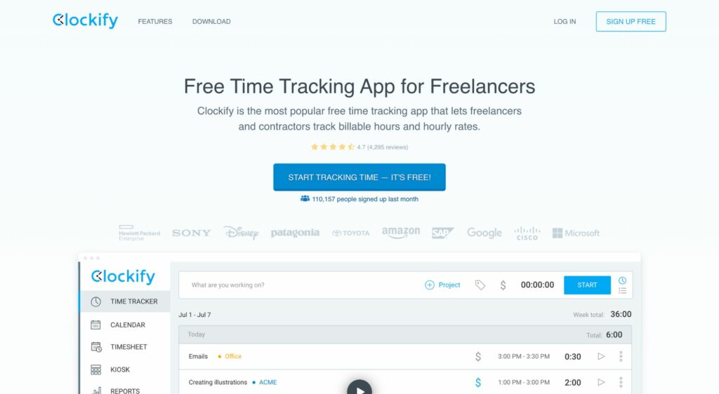 If you're looking for SaaS ideas, why not create a tool to help freelancers? Clockify is a great example. 